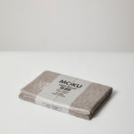 cotton sports towel in grey – Ottoloom Moku sports towel